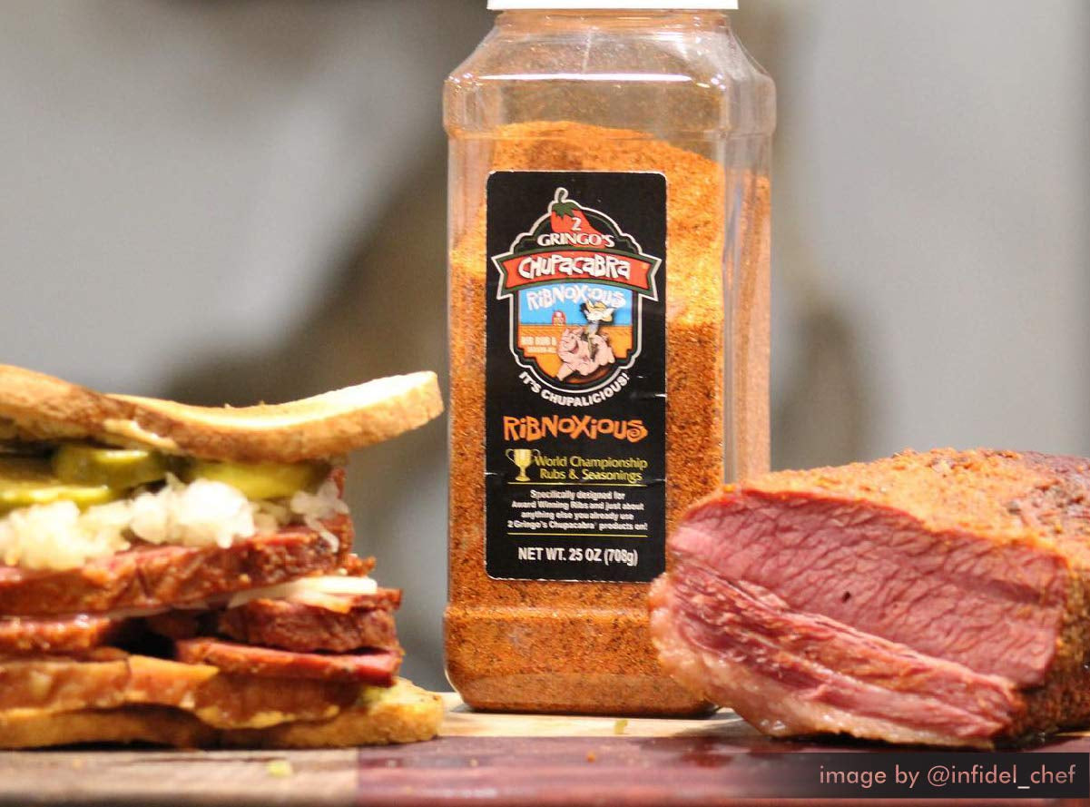 2 Gringos Chupacabra Ribnoxious Rib Rub. 25 Ounces - Image 4