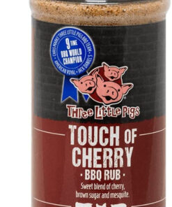 Three Little Pigs Touch of Cherry BBQ Rub Large 12.25 Oz