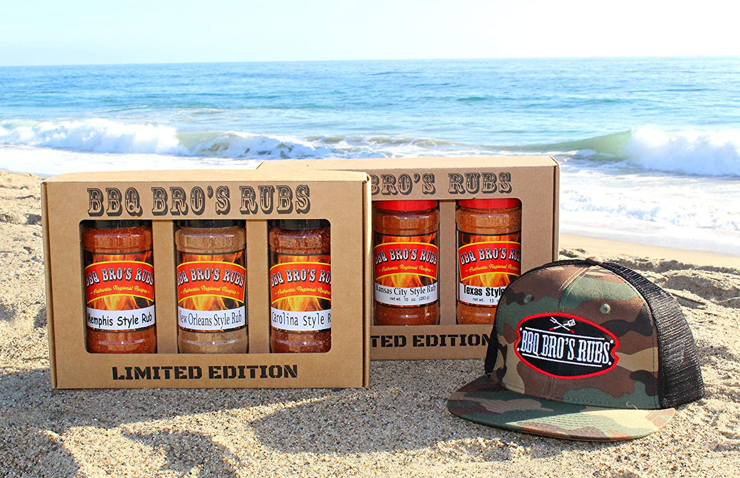 BBQ BROS RUBS (Western Style) - Ultimate Barbecue Spices Seasonings Set - Use for Grilling. Cooking & Smoking - Meat Rub. Dry Marinade. Rib Rub & Meat Seasoning - Great On; Steak. Chicken. Pork. Beef. Brisket - Backed with 100% Customer Guarantee - Image 2