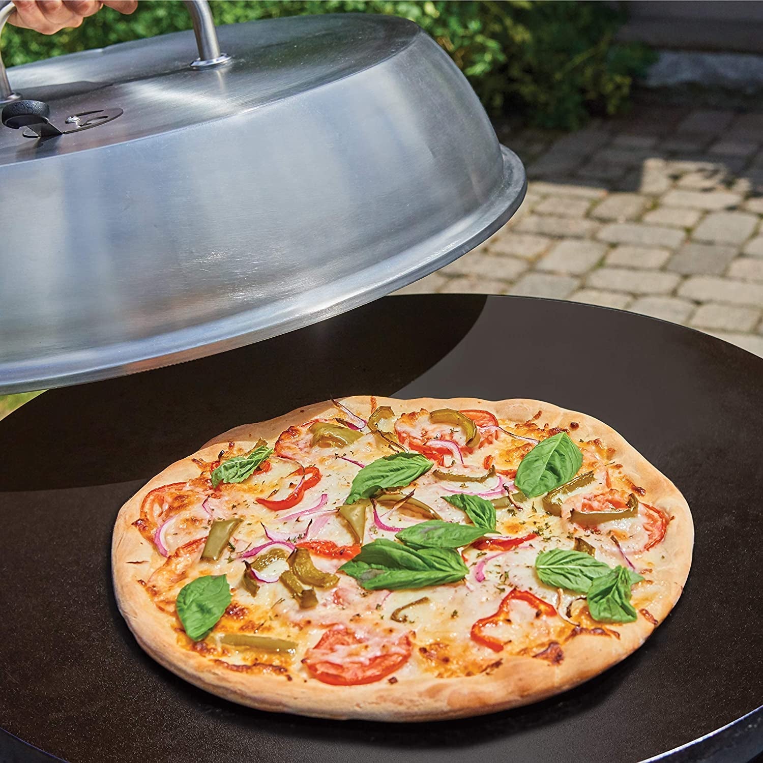 CGG-888 Outdoor Stainless Steel Lid. 360° Griddle Cooking Center - Image 4