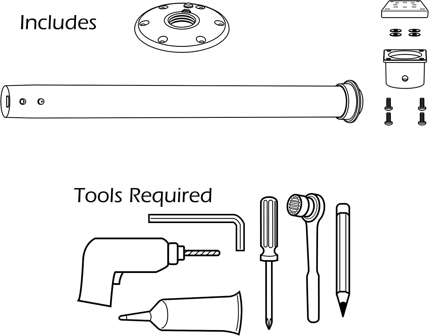 Products. Double Locking Stowable Pedestal Mount. T10-185. Silver. One Size - Image 7
