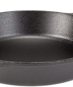 Lodge 13-1/4 Inch Cast Iron Pre-Seasoned Skillet – Signature Teardrop Handle - Use in the Oven. on the Stove. on the Grill. or over a Campfire. Black