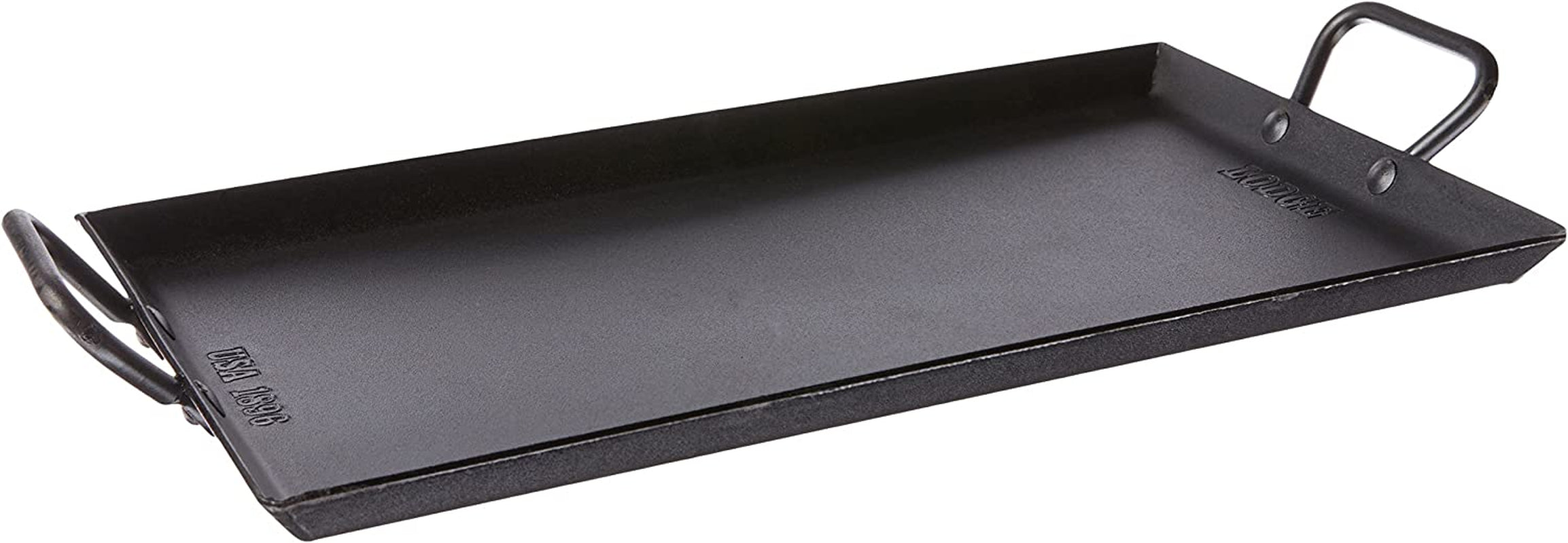 Lodge CRSGR18 Carbon Steel Griddle. Pre-Seasoned. 18-Inch - Image 7