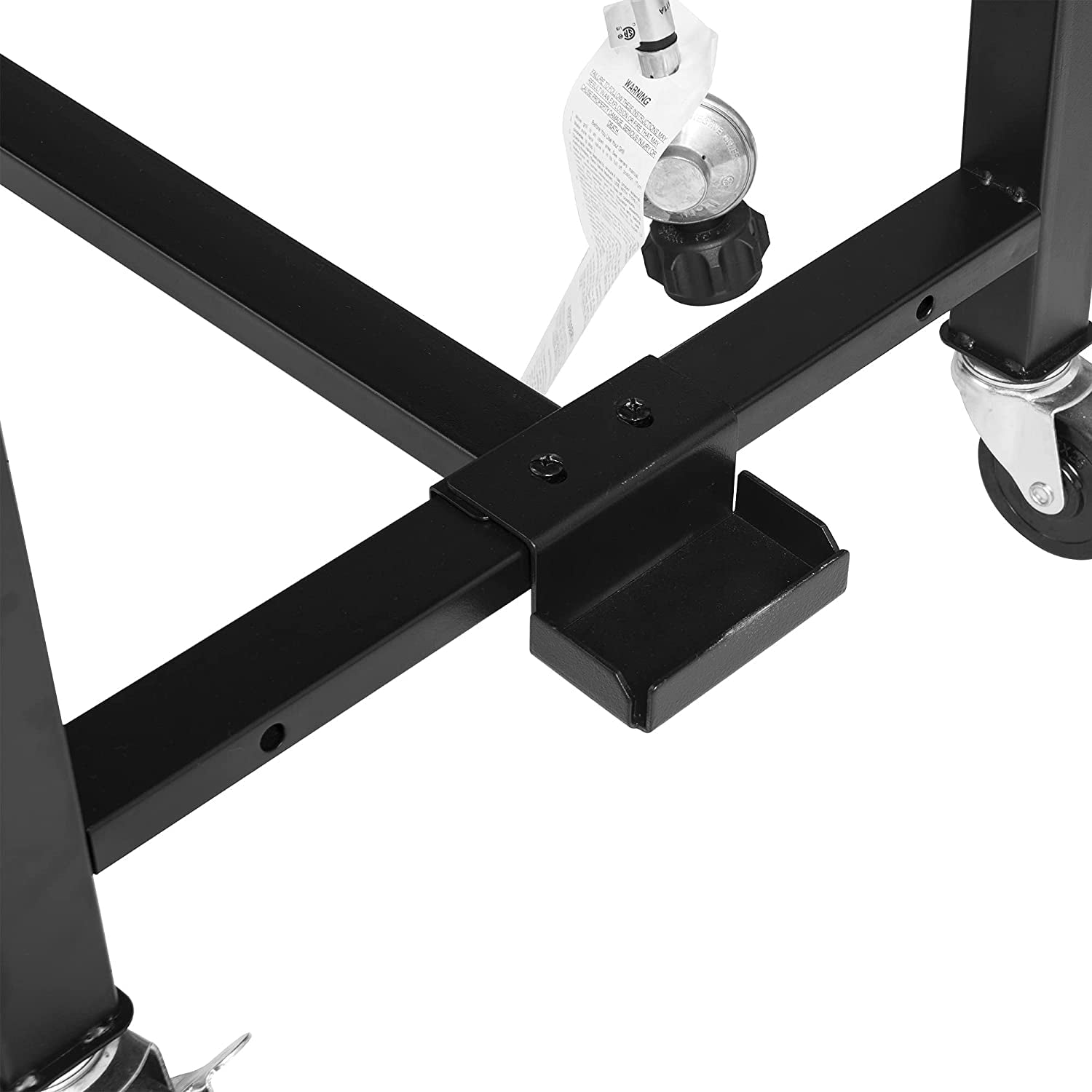 GB4001B 4-Burner Flat Top Gas Grill 52000-BTU Propane Fueled Professional Outdoor Griddle 36Inch Backyard Cooking with Side Table. Black - Image 10