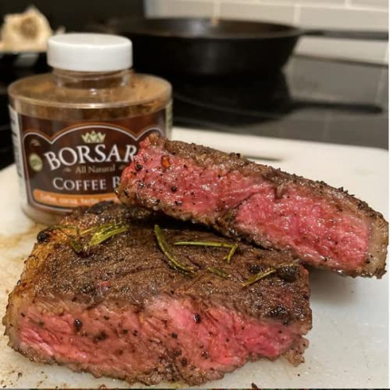 Coffee Seasoning Rub - Gourmet Seasoning Rub with Coffee and Cocoa - Gluten Free All Natural Multi-Purpose Seasoning for Barbecue Rubs and Sauces - 3.5 Oz Shaker Bottle - Image 6