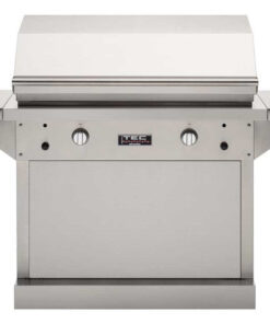 TEC Grills: 44 Patio On Stainless Pedestal With Side Shelves (64)