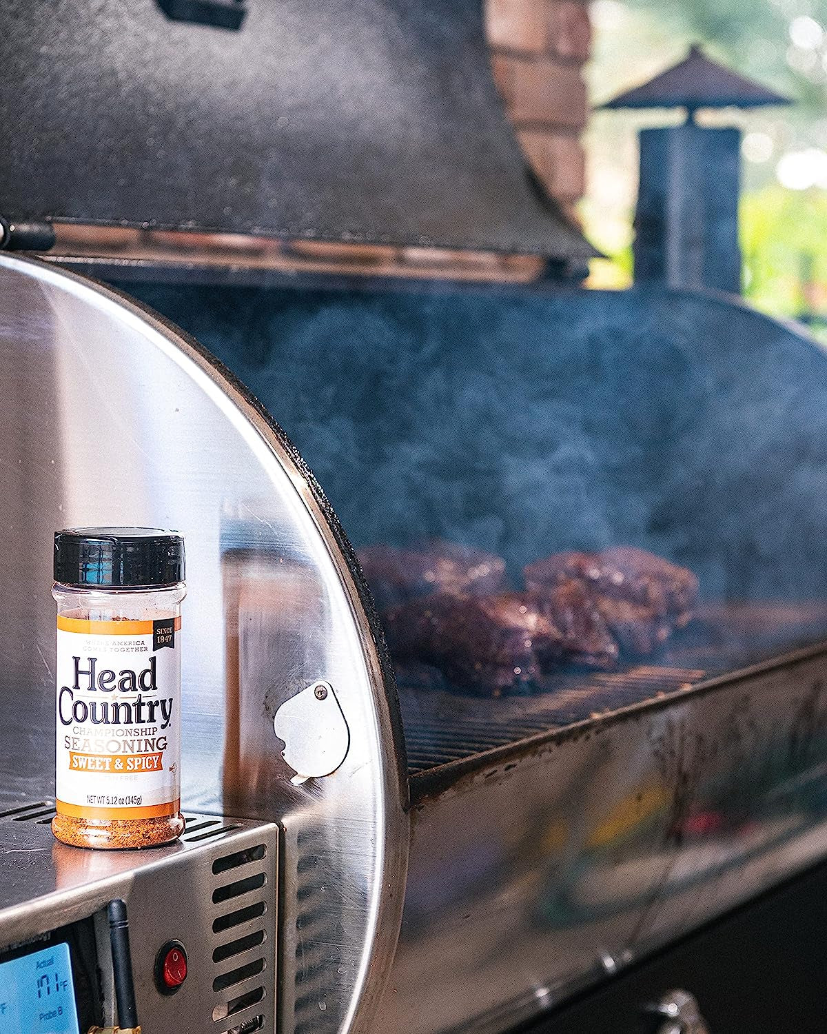 Head Country Bar-B-Q Championship Seasoning. Sweet & Spicy | Gluten Free. MSG Free Barbecue Seasoning with No Allergens | Sweet. Smoky Dry Rub Great on BBQ Chicken. Pork & Ribs | 5.12 Ounce. Pack of 1 - Image 5
