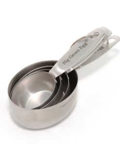 Big Green Egg:  Measuring Cups - Stainless Steel / set of 4