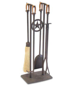 Pilgrim: Western Star Tool Set - Dist. BronzeBrown Suede Leather  - 28.5