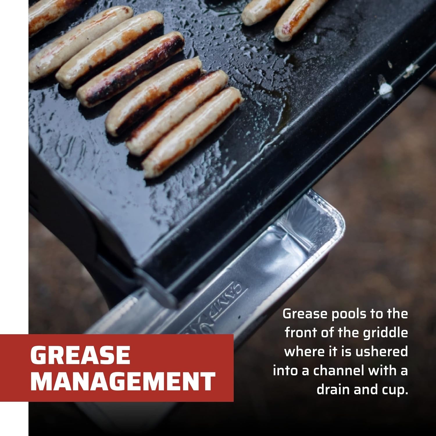 Camp Chef 3-Burner Griddle - Professional Flat Top Griddle for Camp Chef Cooking Systems - Outdoor Cooking Equipment - Fits 16 Cooking Systems - Image 6