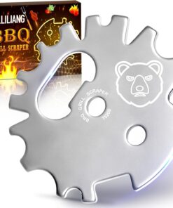 BBQ Grill Scraper Stocking Stuffers for Men - Gifts for Men Women Dad Unique Cooking Gift Ideas Cool Kitchen Gadgets Useful Stuff Smoker Accessories Outdoor Grilling Grate Cleaning Tools Christmas