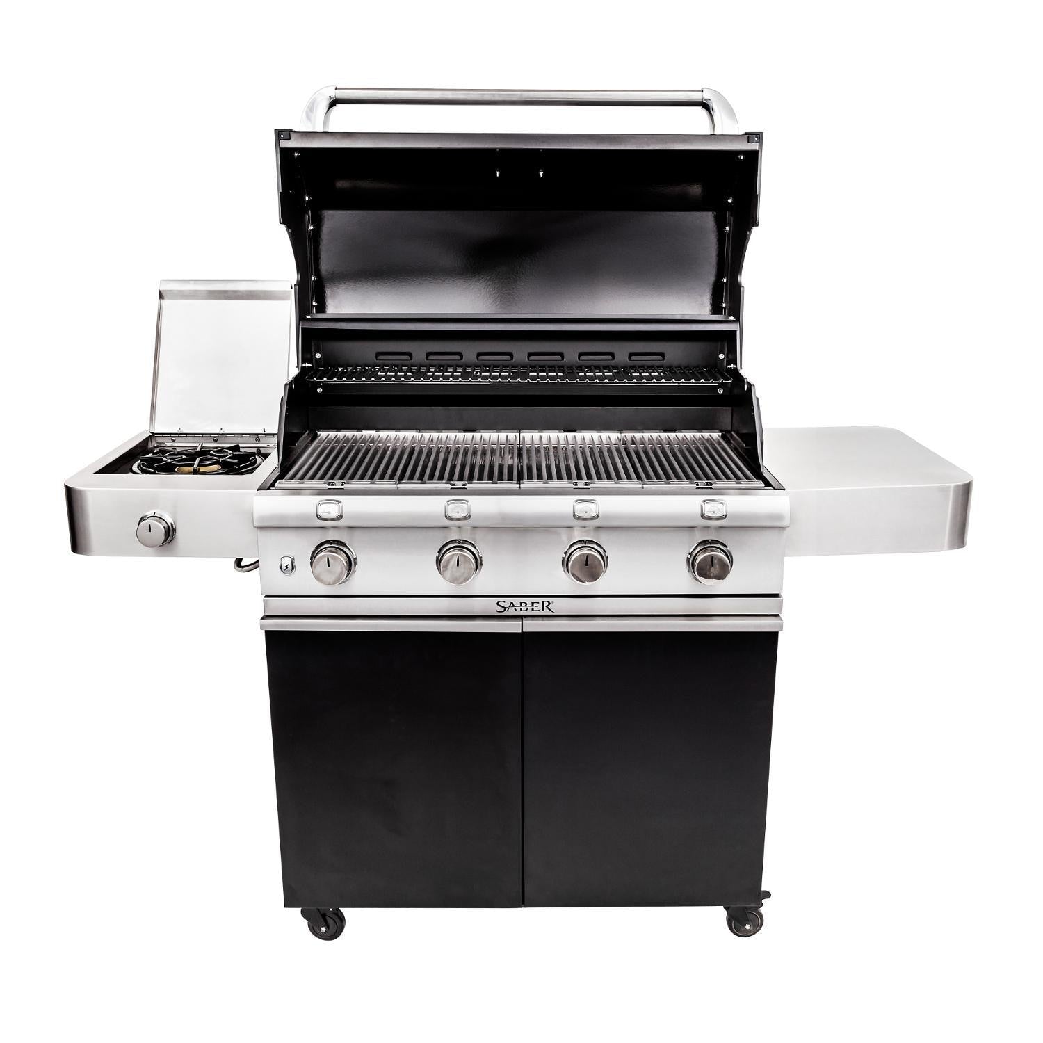 Saber Grills: 670 Series 4-Burner Cart Grill (LP) - Image 3
