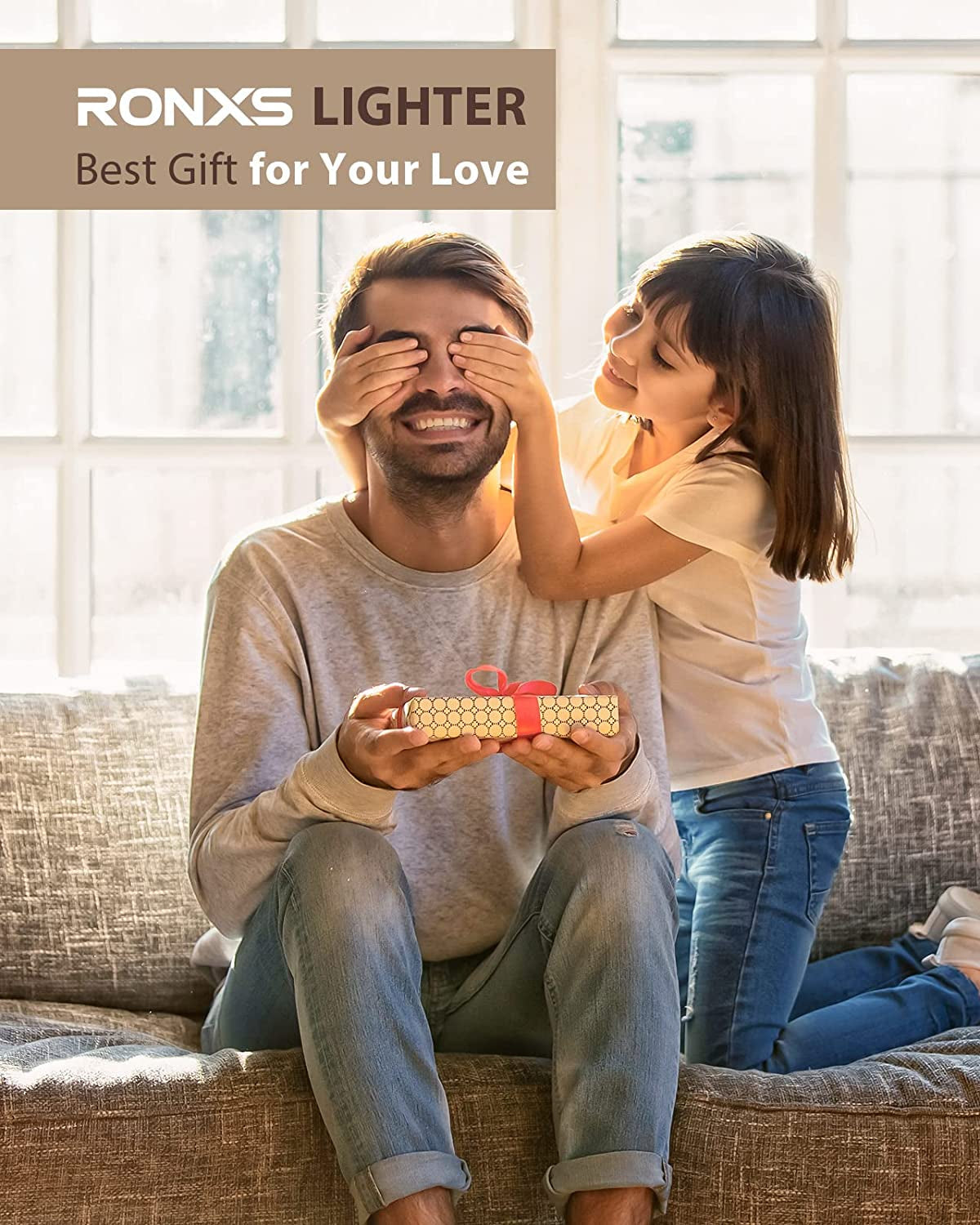 RONXS Lighter Electric Lighter Rechargeable Arc USB Candle Lighters with LED Battery Display. Flexible Neck Windproof Flameless Plasma Long Lighters for Candle BBQ Camping (N-Pink&Gold) - Image 7