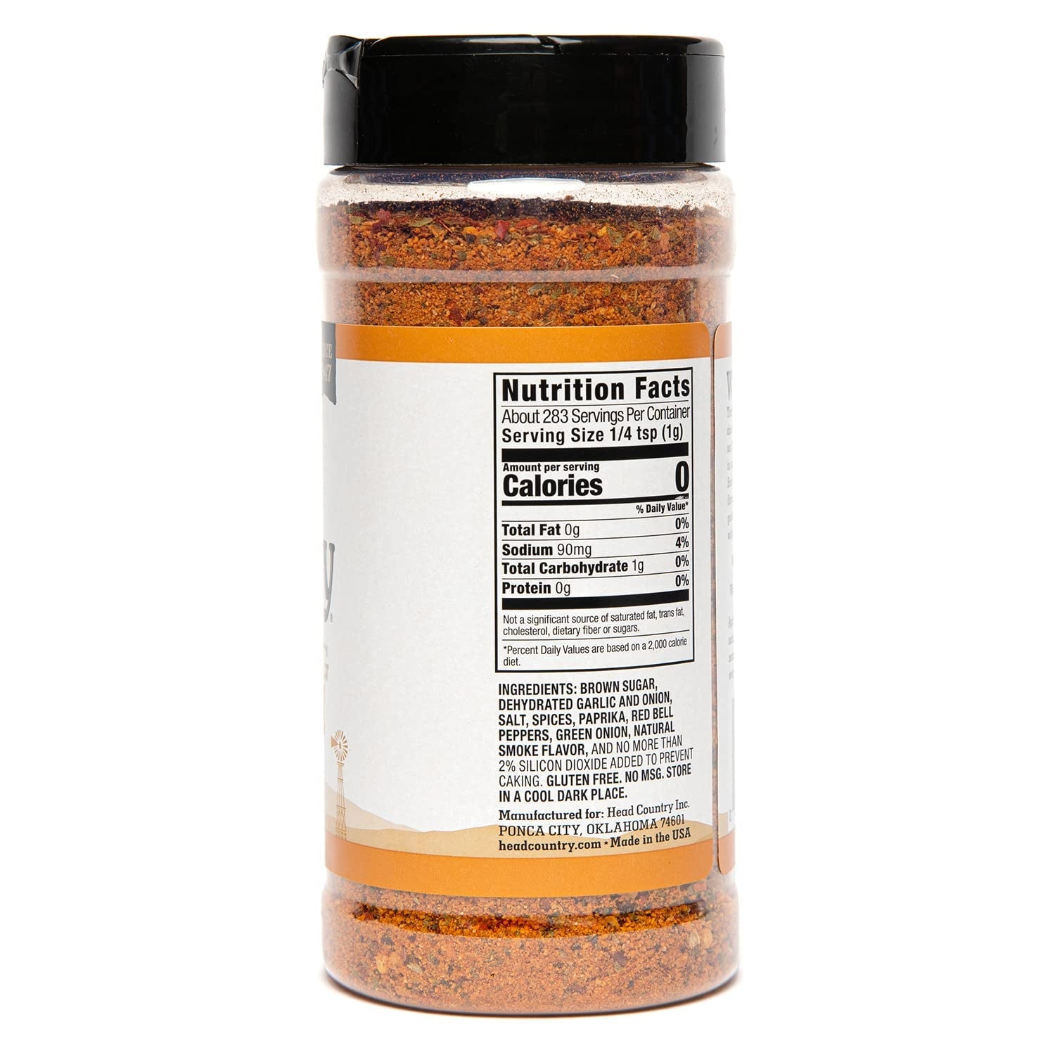 Head Country Bar-B-Q Championship Seasoning. Sweet & Spicy | Gluten Free. MSG Free Barbecue Seasoning with No Allergens | Sweet. Smoky Dry Rub Great on BBQ Chicken. Pork & Ribs | 10 Ounce. Pack of 1 - Image 2