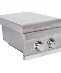 Saber Grills: Elite Dual-Control Built-In Side Burner (NG)