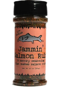 Mom'S Gourmet Spice Blends. Jammin' Salmon Rub. 4.5 Ounce