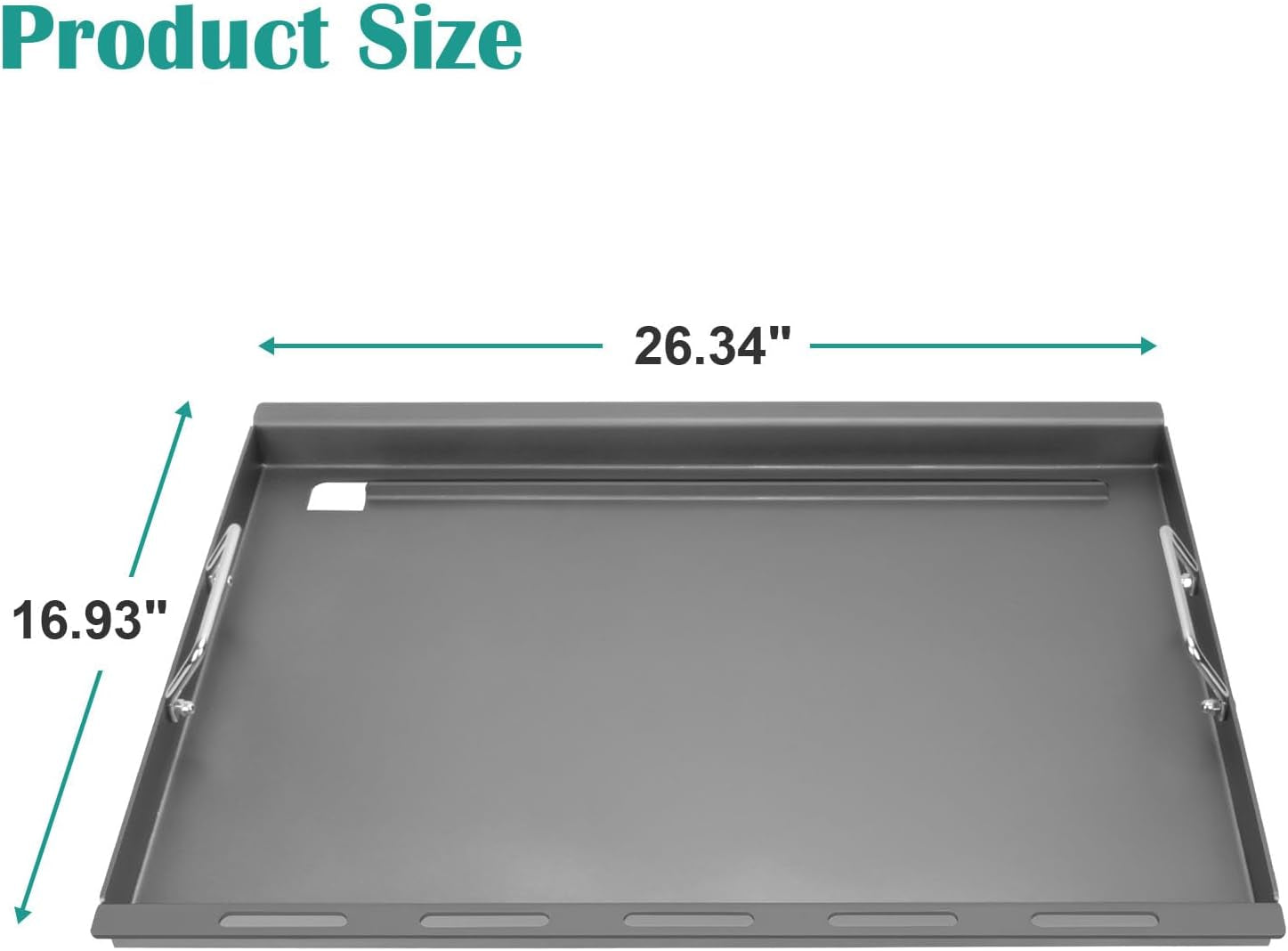 Full-Size Griddle Inserts for Home Depot Nexgrill 4 Burner 720-0830. 720-0830H. 720-0783E. Flat Top Grill Griddle for 5 Burner 720-0888N. 720-0888. 720-0697. Grills - Image 2