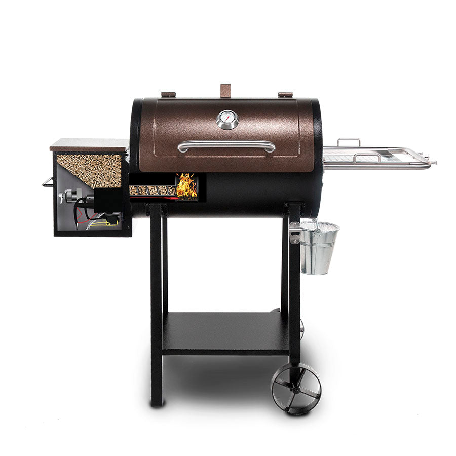 Mahogany 440 Deluxe Wood Pellet Grill - Image 7