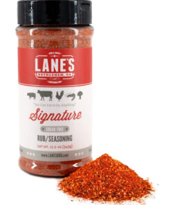 Lane'S BBQ Signature Rub Seasoning | All Natural | Gluten Free | No MSG | No Preservatives - 12.2 Oz