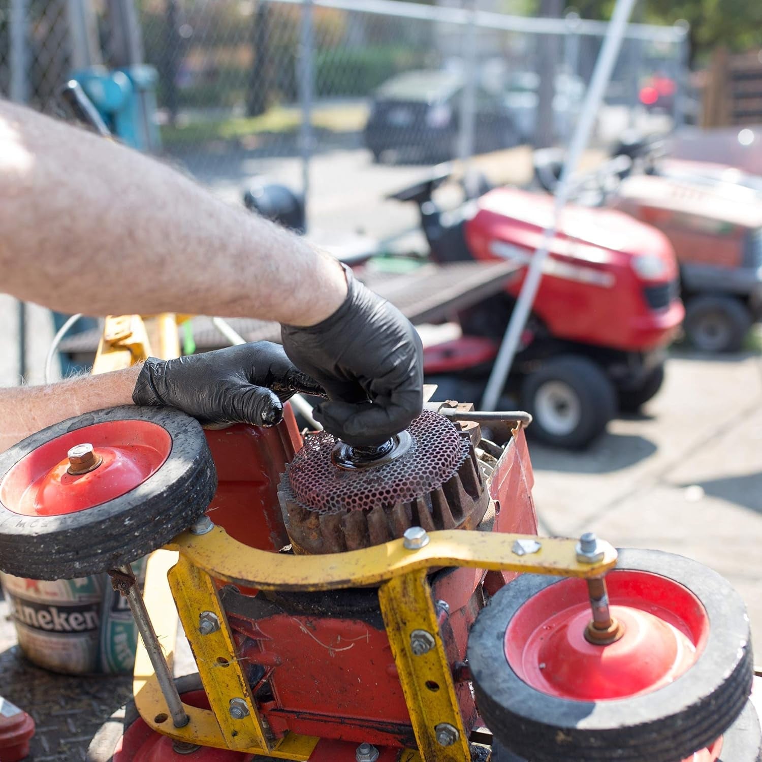 Black Nitrile Disposable Industrial-Grade Gloves 3 Mil. Latex and Powder-Free. Food-Safe. Non-Sterile. Lightly-Textured - Image 8