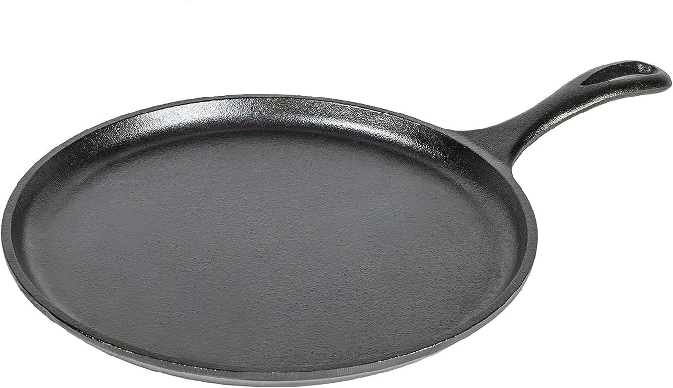 Lodge L9OG3 Cast Iron round Griddle. Pre-Seasoned. 10.5-Inch - Made in USA. Compatible with Stovetop. Oven. Grill & Campfire - Image 10