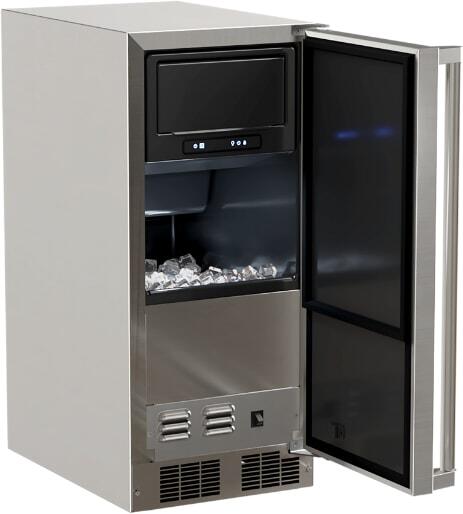 Marvel Refrigeration: 15 Outdoor Clear Ice Machine w/ Stainless Steel Reversible Door - Image 3