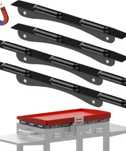 Upgraded Wind Guards for Blackstone 36 Inch Griddle. Blackstone Griddle Accessories. Magnetic Stainless Steel Wind Screen for Blackstone Grill. Protect Flame Hold Heat. Compatible with Hood＆Side Shelf