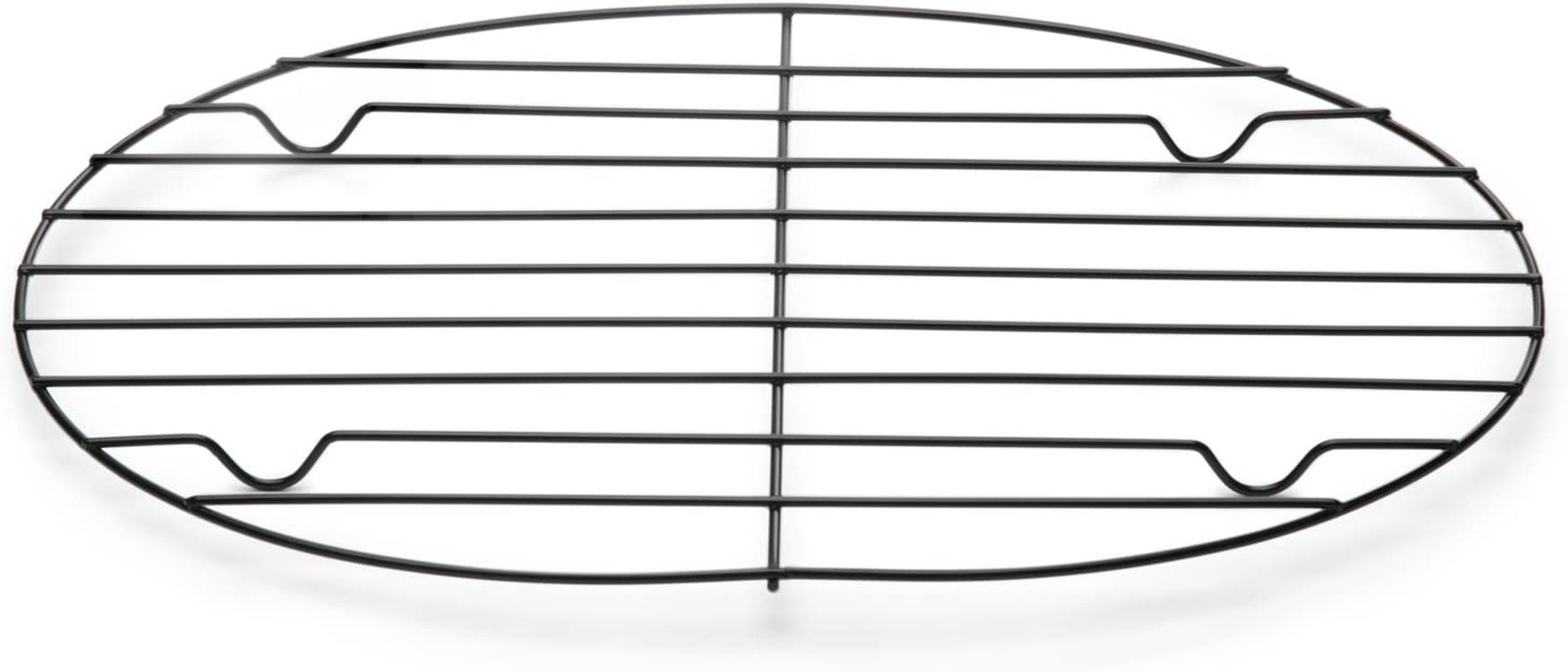 Fox Run - 57213 Fox Run Non-Stick Oval Roasting/Cooling Rack. 11.25 X 8.25 X 0.5 Inches. Metallic - Image 3