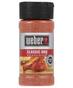 Weber Classic BBQ Seasoning. 3.25 Ounce Shaker