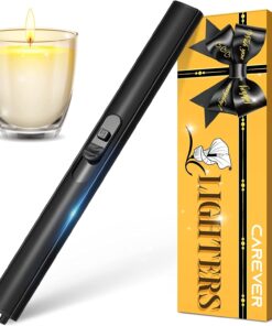 Candle Lighter Stocking Stuffers for Women Men: 2Pack Electric Plasma Arc USB Rechargeable Lighters for Grill Home Kitchen BBQ Camping Cool Gadget Christmas Birthday Gifts for Her Mom Women Men Adults