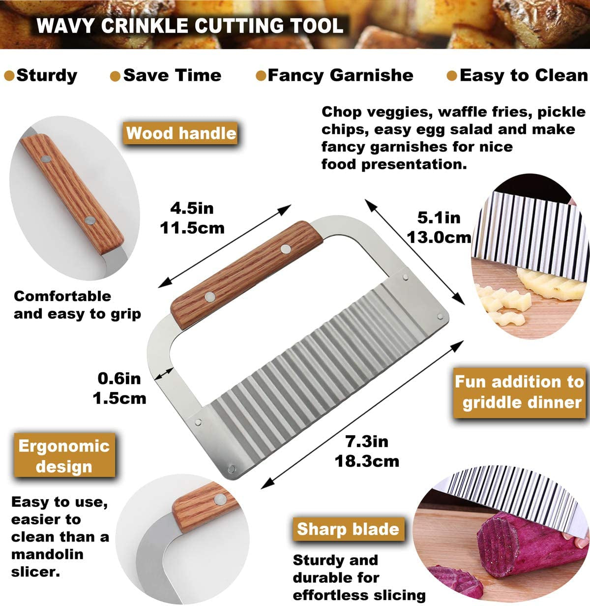 ROMANTICIST 8Pc Professional Griddle Accessories Kit - Heavy Duty Stainless Steel Grill Spatula Set for Grill Griddle Hibachi Flat Top Outdoor Cooking - Great Grill Gift on Birthday Wedding - Image 5