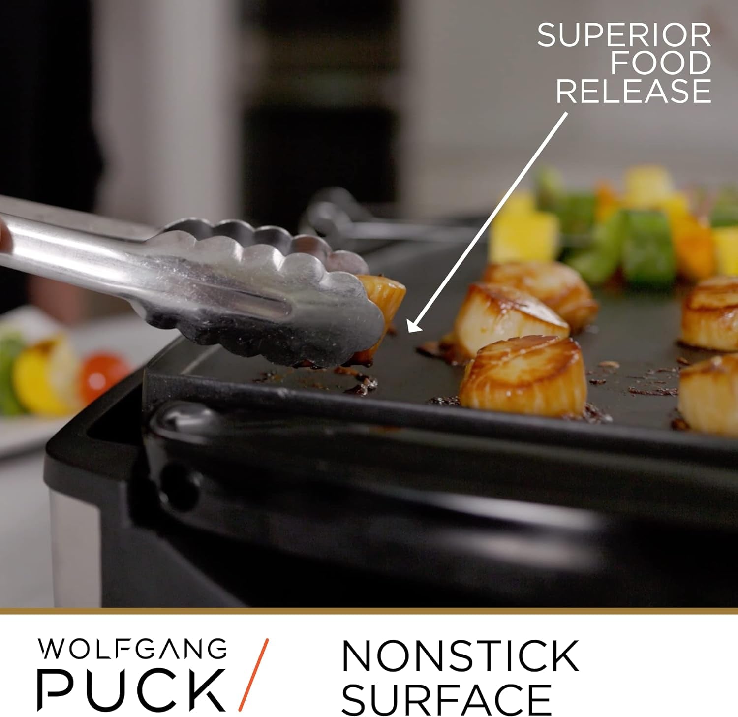 XL Reversible Grill Griddle. Oversized Removable Cooking Plate. Nonstick Coating. Dishwasher Safe. Heats up to 400ºf. Stay Cool Handles - Image 3
