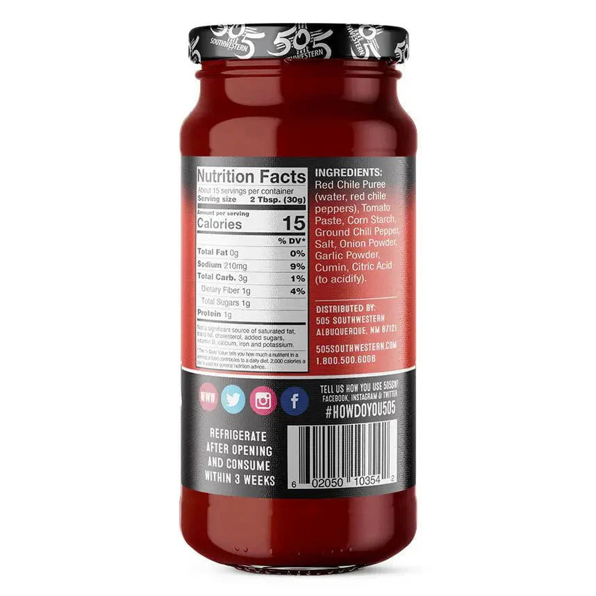505 Medium Red Chile Enchilada Sauce - Image 2
