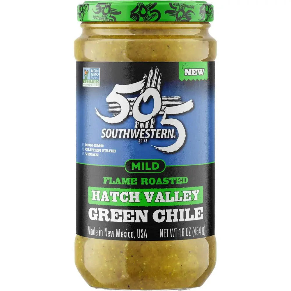 505 Mild Flame Roasted Hatch Valley Green Chile