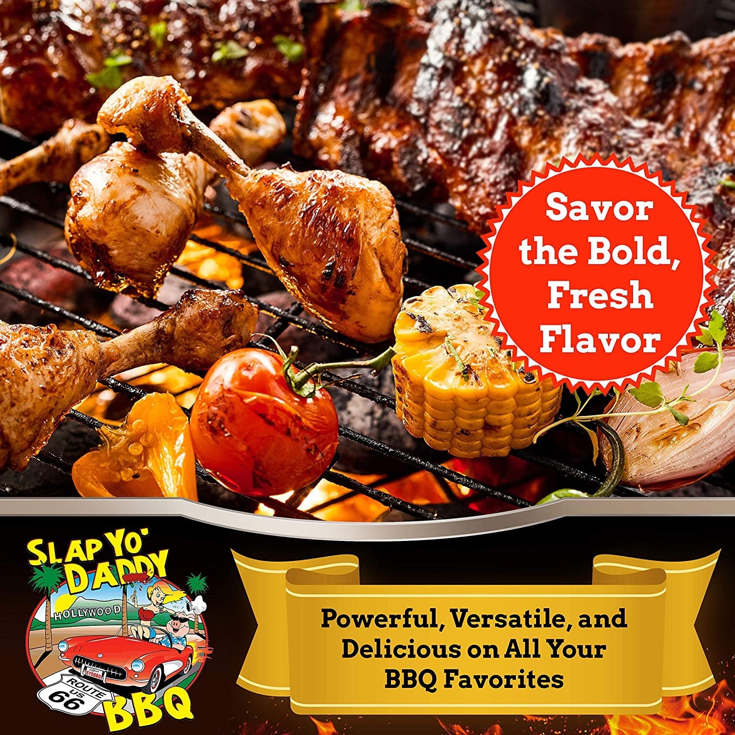 Slap Yo Daddy BBQ Jailbird Chicken and Flavor Bomb Umami (3 Rubs) 12Oz Bundle - Image 7