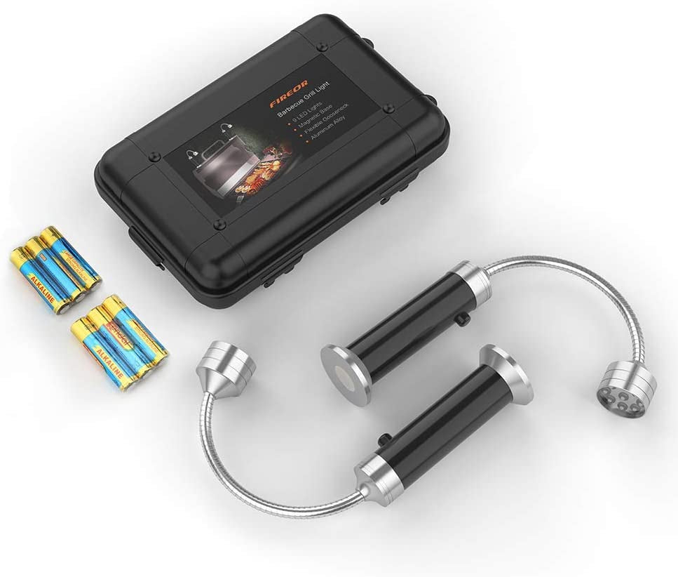 BBQ Grill Light Grilling Accessories for Outdoor. Magnetic Barbecue LED Night Lamp Flexible Gooseneck Cool Traveler Supplies Lighter. Men Dad Gift Pellet Smoker Griddle Gadget - Image 9