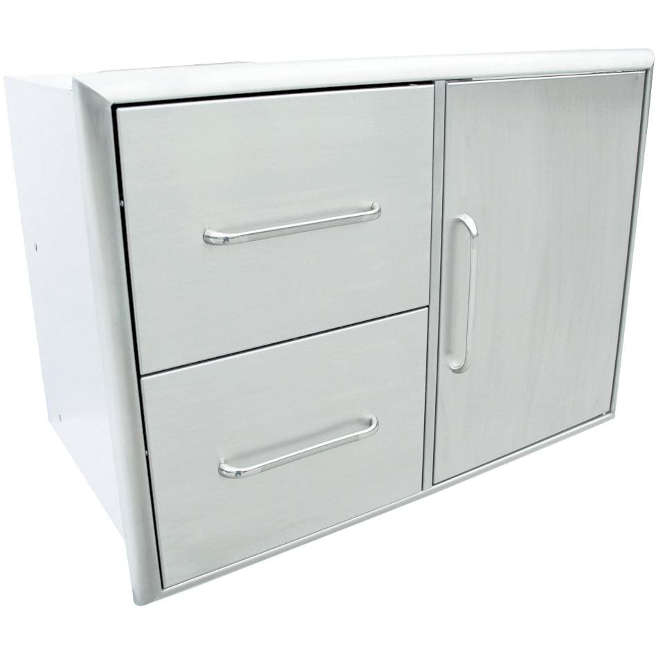 Saber Grills: 31 2-Drawer and Door Combo