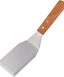 Winco TN719 Blade Hamburger Turner. 5X 2.7/8. Medium. Stainless Steel. Brown