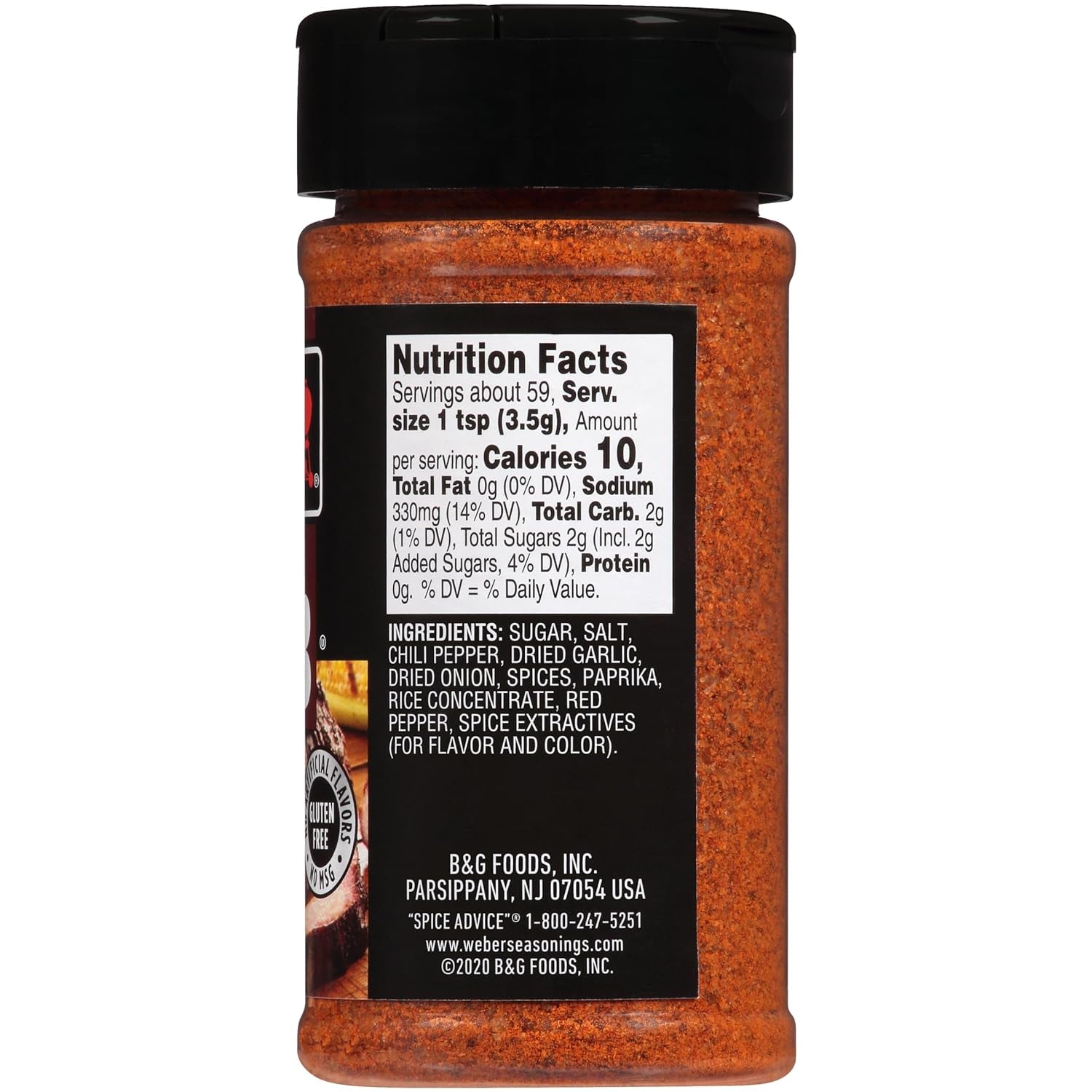 Weber KC BBQ Rub. 7.25 Ounce Shaker - Image 4