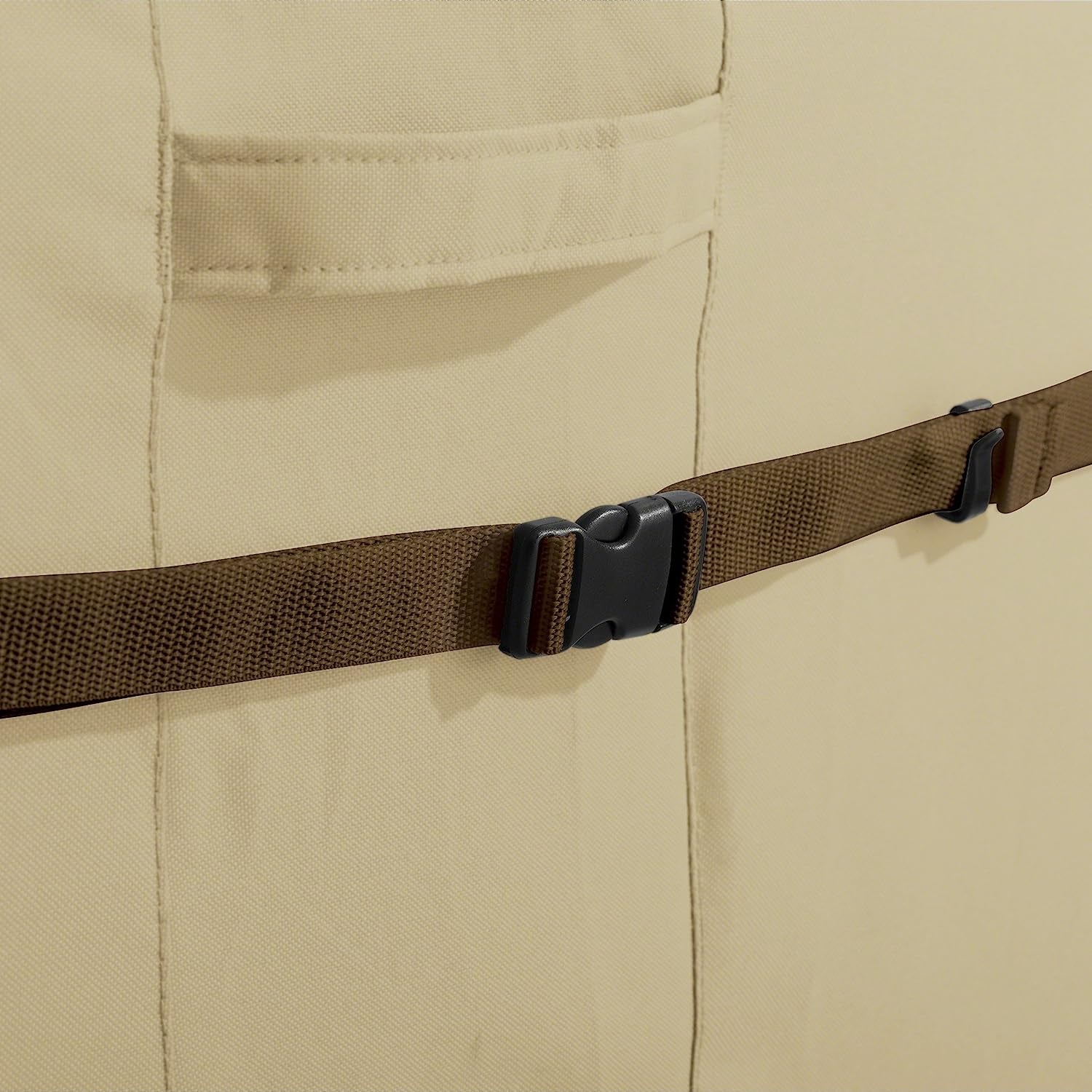 Classic Accessories Veranda Water-Resistant BBQ Grill Cover for 98 Inch Island with Left or Right Grill Head - Image 9