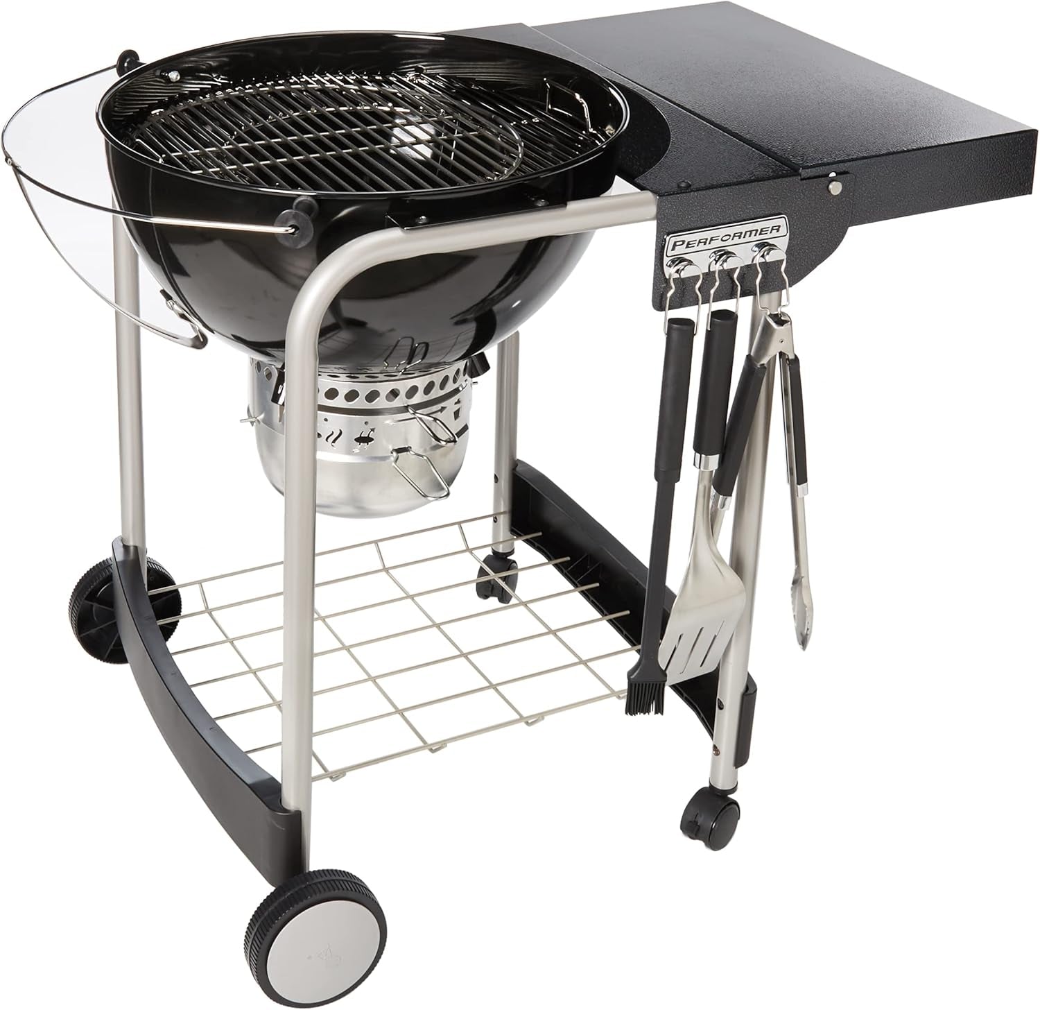 Weber Performer Charcoal Grill. 22-Inch. Black - Image 3