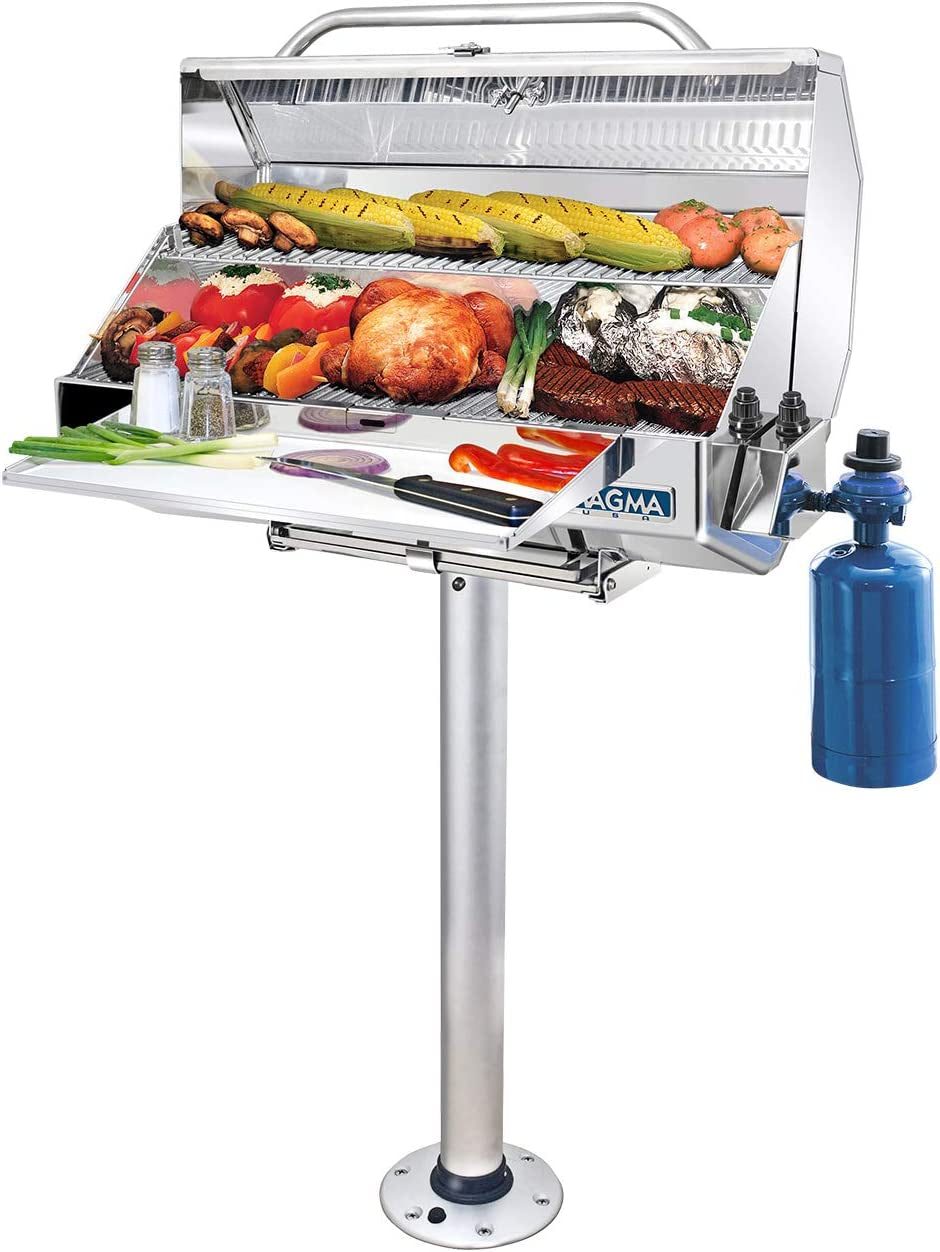 Products. Double Locking Stowable Pedestal Mount. T10-185. Silver. One Size