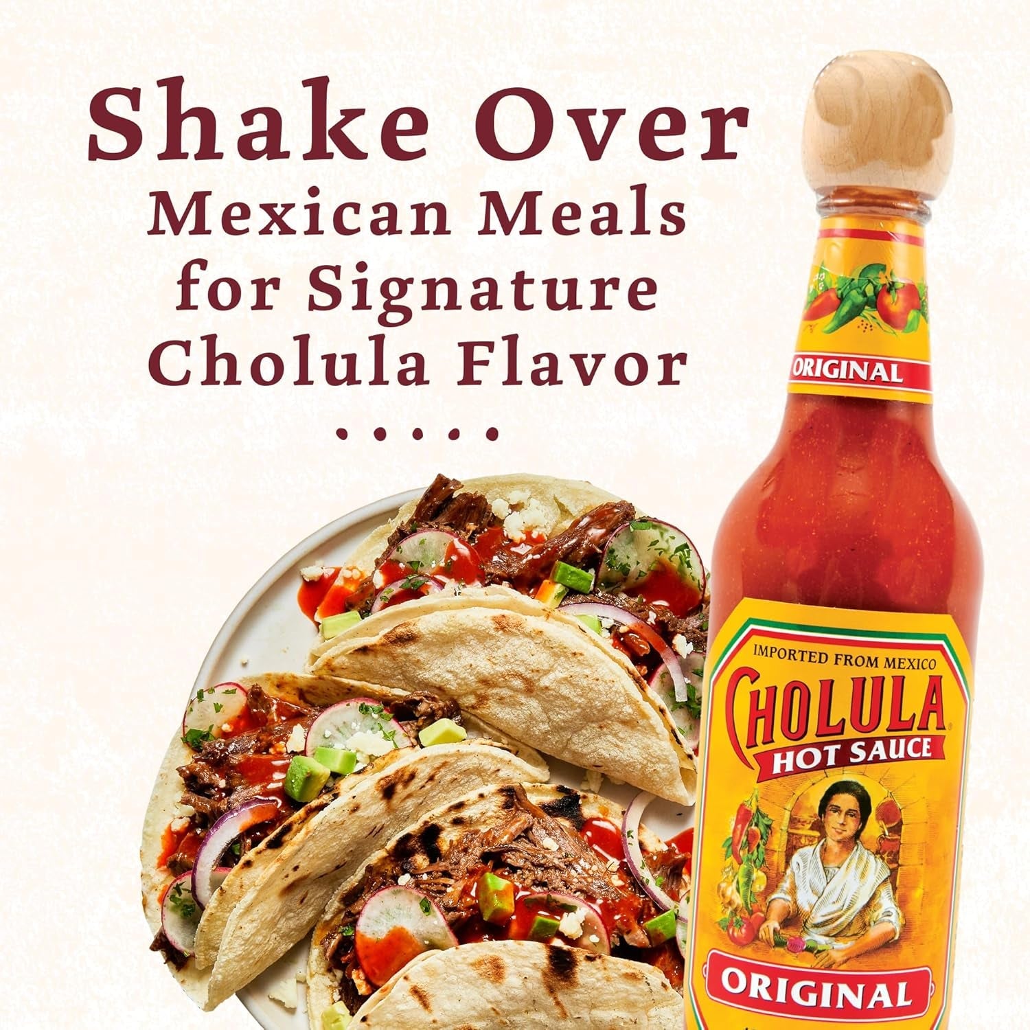 Cholula Hot Sauce Variety Pack. Product of Mexico. Gift Set Includes Six 5 Fl Oz Signature Cholula Hot Sauces for Eggs. Pizza. Mexican Dishes. and More. 30 Fl Oz - Image 5