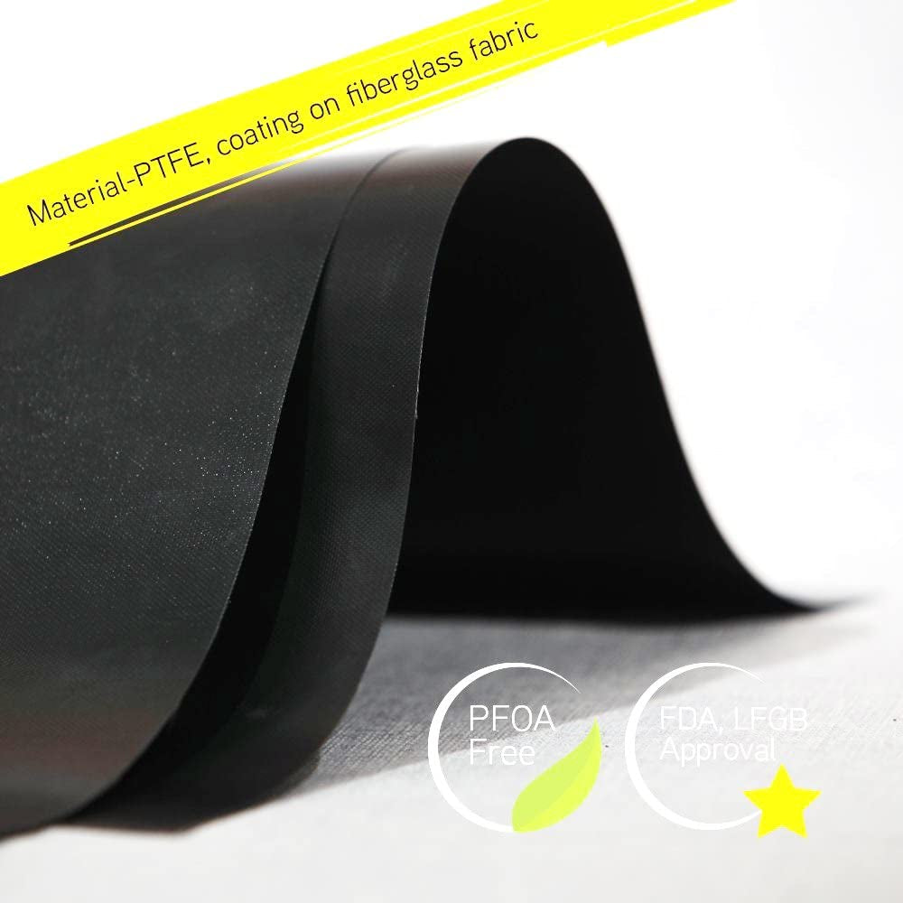 BBQ Grill Sheets Mat .100% Non Stick Safe .Extra Thick.Reusable and Dishwasher Safe. 3 Piece of (13X15.75) - Image 7