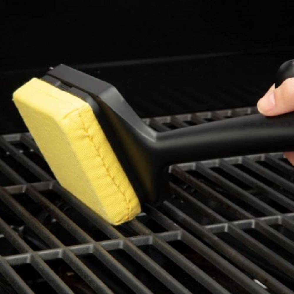 CCB-1000 Grill Renew Steam Cleaner Brush. Safe and Effective Barbecue Cleaning Brush. Replaceable Head. Aramid Fiber Fabric - Image 10