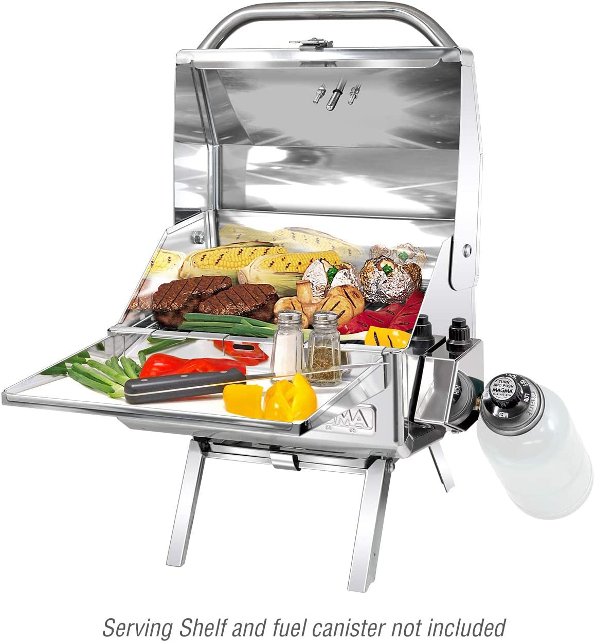 C10-601T Mesquite. Traveler Series Gas Grill. One Size. Stainless Steel - Image 4