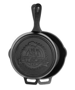 14in Cast Iron Deep Skillet with Lid