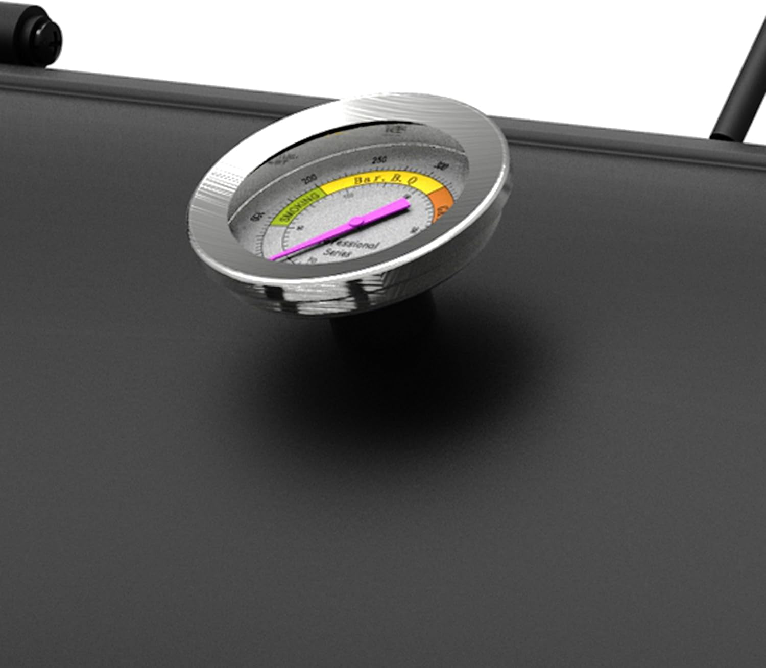 Dyna-Glo Signature Series DGSS443CB-D Heavy-Duty Compact Barrel Charcoal Grill. Black Powder Coat - Image 5