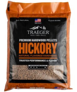 Traeger Pellet Grills:  Hickory Pellets (20Lb)
