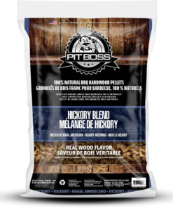 Pit Boss (20 Pound Hickory Blend) All Natural Hardwood BBQ Wood Pellets for Pellet Grills and Smokers